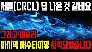 마지막 매수 기회가 찾아왔습니다. 오늘 영상 놓치면 후회하실 겁니다. 테슬라 서클 팔란티어