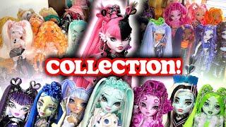 IT’S FINALLY HERE! | My Restyled Doll Collection+Q&A! @RainbowHigh @MonsterHigh