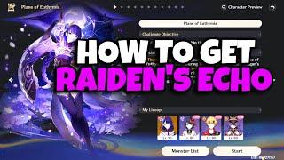 Raiden Echo Challenge Guide - Raiden Shogun Envisaged Echoes | Genshin Impact
