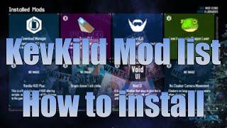 Payday 2 - KevKild's Mod list and how to install & Showcase