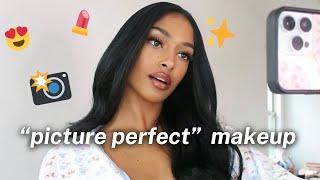 HOW TO DO YOUR MAKEUP FOR PICS   (my go-to best soft glam look for ig *brown girl friendly!*)