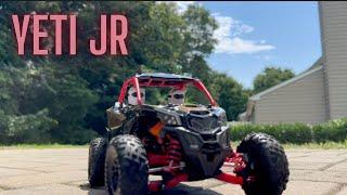 Axial Yeti Jr Can-Am Maverick 1/18 Unboxing w/4100kv Castle Creations Motor Combo #axial