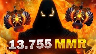 NEW WORLD RECORD !! 13.755 HIGHEST Average MMR in Dota 2 History