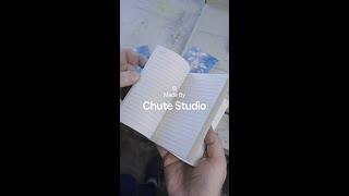 Chute Studio printing a zine  #shorts