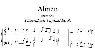 'Alman' from the Fitzwilliam Virginal Book - Schnitger/Hus Organ, Stade, Hauptwerk