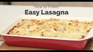 How to Make Easy Lasagna | Yummy Ph