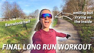 16km Long Run Workout | 3 weeks to go!