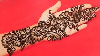 latest valentine day special mehndi design 2022 | full hand arabic mehndi design | mehndi ka design