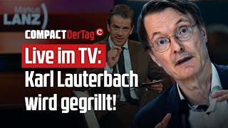 Live im TV: Karl Lauterbach wird gegrillt!