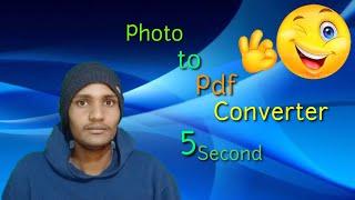 Photo to pdf converter in Mobile -  VK Tech Friend