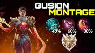 GUSION SATISFYING MONTAGE IN 2024 | OUTPLAY | ULTRA FAST HAND 