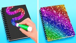 BACK TO SCHOOL! VIRAL CRAFTS AND HACKS FOR SCHOOL