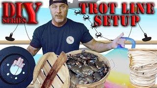 TROTLINE CRABBING : BUILD & SETUP: A HOW TO DIY