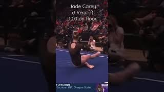 Jade Carey perfect 10 on floor! comment any ideas you have for me please, i really need help!