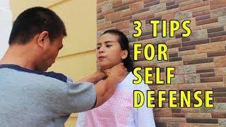 3 Tips For Self Defense