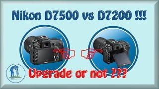 Nikon D7200 vs Nikon D7500 !!! New flagship from Nikon APS-C. Does it worth upgrading or not?