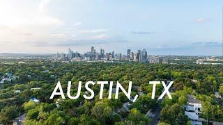 Austin, Texas  25 Minutes of Aerial Footage in 4K [Stock Video]