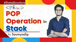 #6.3 POP Operation in Stack | with Coding | Stack | Data Structure | Println