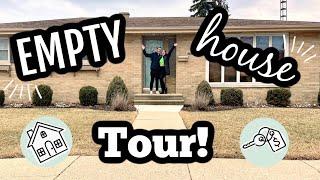 EMPTY HOUSE TOUR! 2022 | FIRST TIME HOMEOWNERS