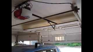 Off grid solar powered garage door opener!