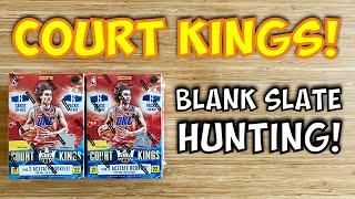 2021-22 Panini Court Kings International Basketball Blaster Box Break x2 - Blank Slate Hunting!