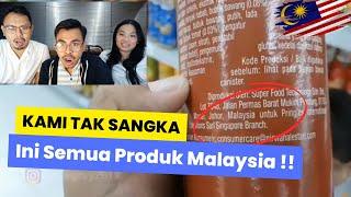 KAMI TERKEJUT!! TERNYATA PRODUK MALAYSIA BANYAK DI SUPERMARKET INDONESIA !!