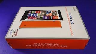 Unboxing Nokia Lumia 930 and Initial Setup