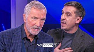 "You're gloating like little children" | Souness and Carragher question Neville on Liverpool 