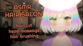 [ASMR] relaxing hair salon ️| personal attention | soft spoken roleplay | 3DIO/binaural #asmr