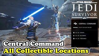 Star Wars Jedi Survivor Central Command All Collectible Locations (100% Collectible Guide)