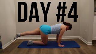Day #4 Pilates 30 Day Workout Challenge At Home Fitness No Equipment