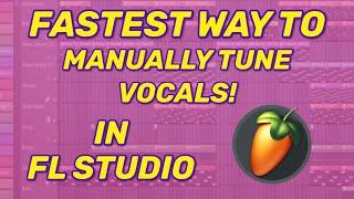 The FASTEST way to manually tune vocals using Newtone in FL Studio