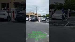 Tesla V3 SUPERCHARGER finally open in Burlington, WA. 16 STALL 250kw #shorts #tesla