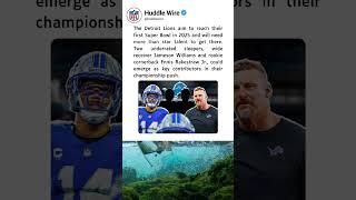 Lions Sleepers Could Power Super Bowl Run in 2025 | #shorts