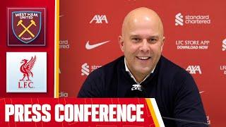 Arne Slot Pre-Match Press Conference | West Ham v Liverpool