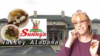 Lunch at Sunnys Home Cooking | Valley Alabama | Princess Tessa