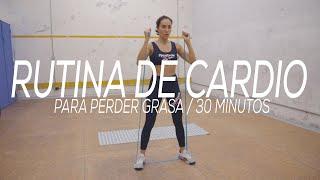 Adelgaza y pierde grasa - Rutina de cardio 30 minutos // Paola Zurita