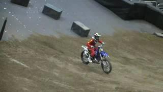 Nate Adams practicing Speed & Style (supercross & freestyle)