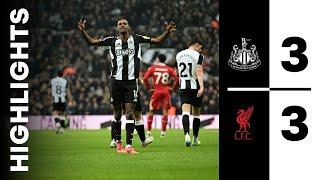 Newcastle United 3 Liverpool 3 | Premier League Highlights