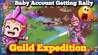 Full Stress Ending: Guild Expedition Getting Rally My Baby Solo Trap || Lords Mobile