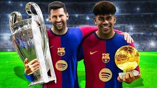 I Made Messi and Lamine Yamal Teammates