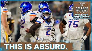 Boise State OVERRATED slights Big 12 and Arizona State. South Carolina can make the Playoff?