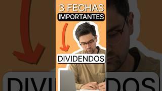 Cómo MAXIMIZAR los DIVIDENDOS con 3 FECHAS CLAVES