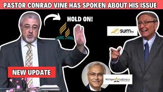 Conrad Vine has spoken out about his issue