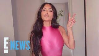 Kim Kardashian Channels Power Ranger in Sexy Pink Catsuit | E! News