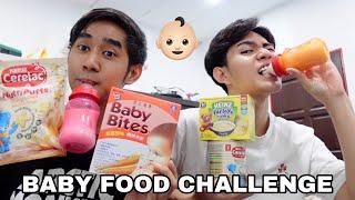 BABY FOOD CHALLENGE DENGAN AKIDDOS 