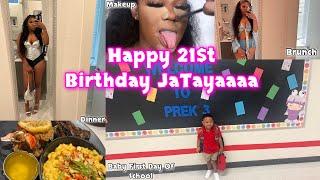 My Birthday Vlog + My Baby First Day Of School + MOREEEE