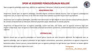 Beden Eğitimi ve Sporun Temelleri