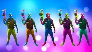 Monster Tree 1| Superheroes Team SEAL X Nerf Battle Gun Fight