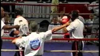 Marc Monsour Canada vs Jurgen Widauer Austria 2003 IAKSA World Kickbxong Championships